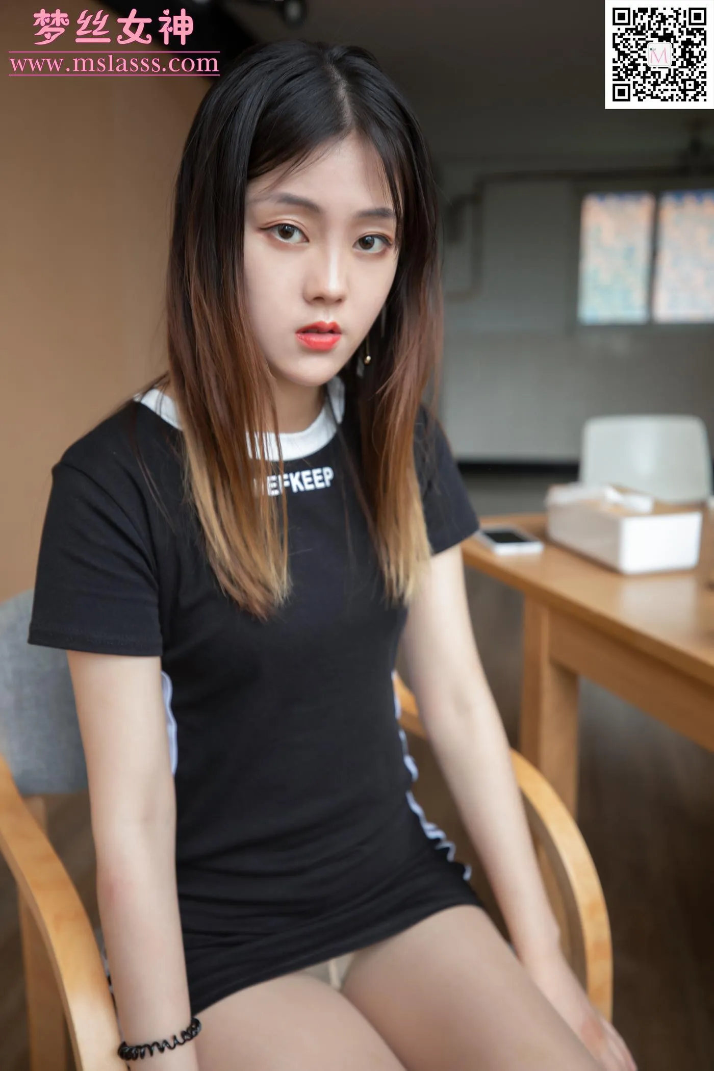 [MSLASS梦丝女神] 2020.02.28 NO.094 素梦 阁楼的丝袜 [71P]插图8